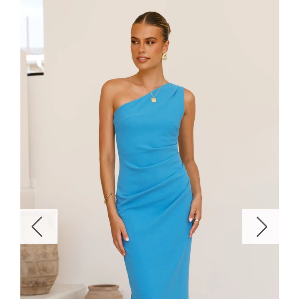 Billy J Boutique Cataleya Maxi Dress - Azure Blue